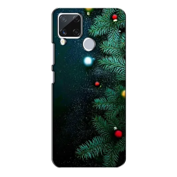 Чехол с рисунком «Елка» для Realme C15 Чехол с рисунком «Елка» для Realme C15