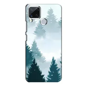 Летний Чехол на Realme C15 (Горный лес)
