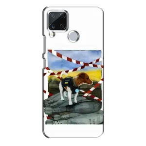 Чехол с принтом Собаки Патрон для Realme C15 (Храбрый Патрон)