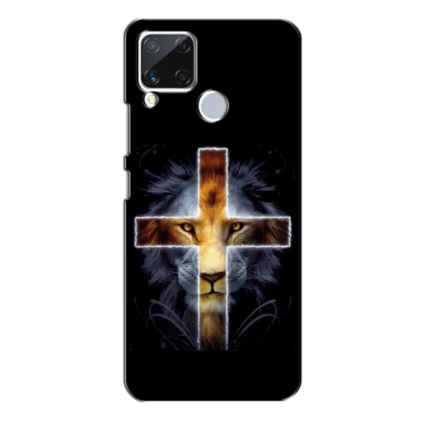 Чехол с рисунком «Иисус Лев» для Realme C15 Чехол с рисунком «Иисус Лев» для Realme C15