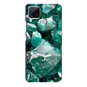 Чохол (Дорого-богато) на Realme C15 (Смарагд)