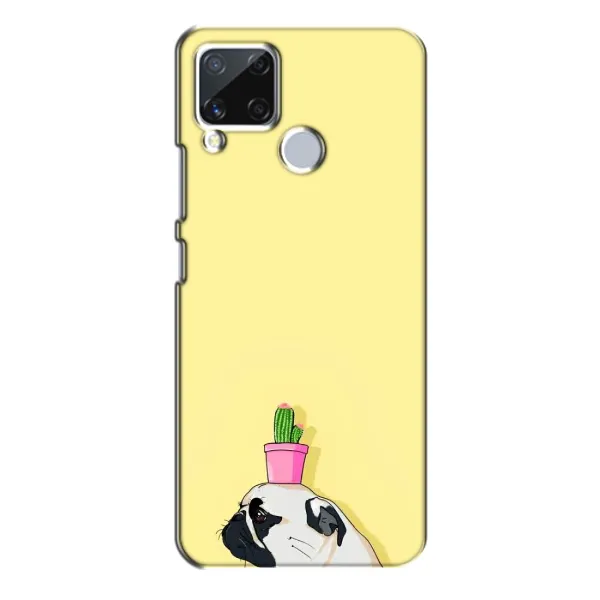Чехол с рисунком «Кактус на голове» для Realme C15 Чехол с рисунком «Кактус на голове» для Realme C15