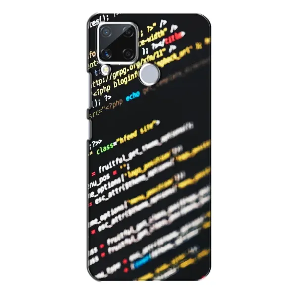 Чехол с рисунком «Код» для Realme C15 Чехол с рисунком «Код» для Realme C15