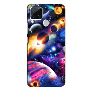 Чехлы КОСМОС для Realme C15 (Космический мир)