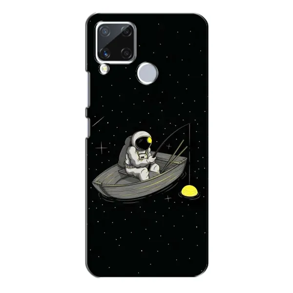 Чехол с рисунком «Космонавт на рыбалке» для Realme C15 Чехол с рисунком «Космонавт на рыбалке» для Realme C15