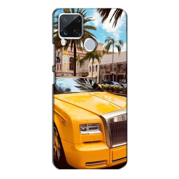 Чехол с рисунком «Крутая машина» для Realme C15