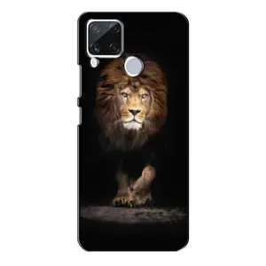 Чехол с картинкой на Realme C15 (Красивый Лев)
