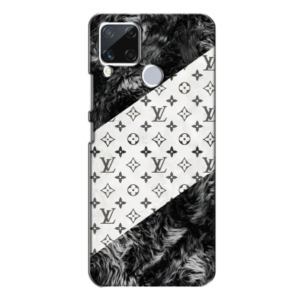 Чехол с рисунком «LV на белом» для Realme C15 Чехол с рисунком «LV на белом» для Realme C15
