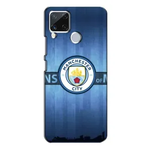 Силиконовые Чехлы принт Футбол на Realme C15 (ManCity)