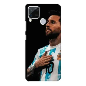 Чохли Лео Мессі Аргентина для Realme C15 (Мессі Капітан)