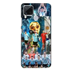 Чохли Лео Мессі Аргентина для Realme C15 (Мессі в збірній)