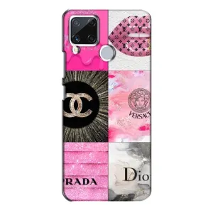Чохол (Dior, Prada, YSL, Chanel) для Realme C15 (Модніца)