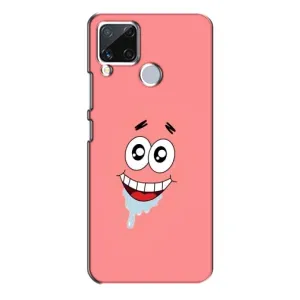 Чехлы с Патриком на Realme C15 (Мордочка Патрика)