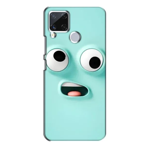 Чехол с рисунком «Забавное мятное лицо» для Realme C15 Чехол с рисунком «Забавное мятное лицо» для Realme C15