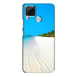 Летний Чехол на Realme C15 (Море песок)