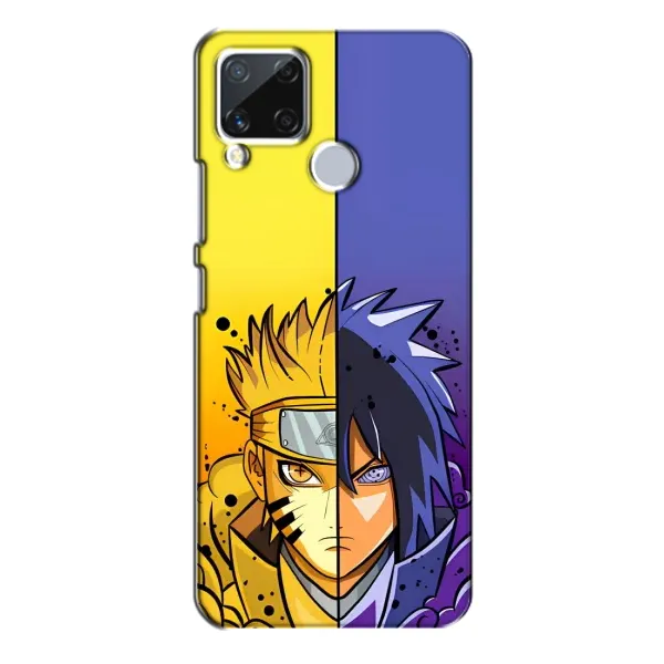 Чехол с рисунком «Naruto Vs Sasuke» для Realme C15 Чехол с рисунком «Naruto Vs Sasuke» для Realme C15