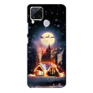 Чехлы на Новый Год Realme C15 (Настроение зимнее)