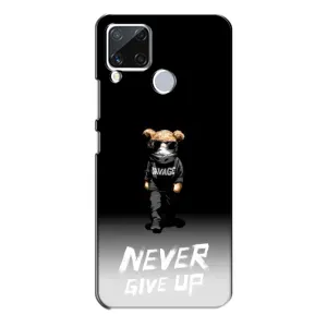 Чехлы Мишка Тедди для Реалми С15 (Never)