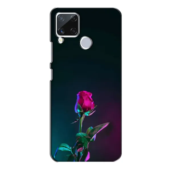 Чехол с рисунком «Ночная роза» для Realme C15 Чехол с рисунком «Ночная роза» для Realme C15