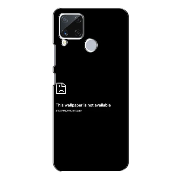 Чехол с рисунком «Ошибка» для Realme C15 Чехол с рисунком «Ошибка» для Realme C15