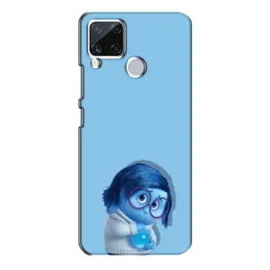 Чехол Головоломка для Realme C15 - (AlphaPrint) (Печаль)
