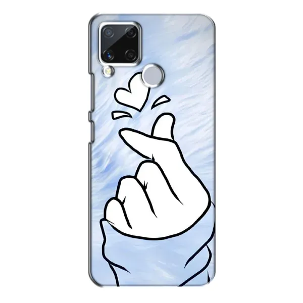 Чехол с рисунком «Сердечка знак» для Realme C15 Чехол с рисунком «Сердечка знак» для Realme C15