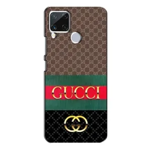 Чохли бренд ГУЧЧІ для Realme C15 (Стиль GUCCI)