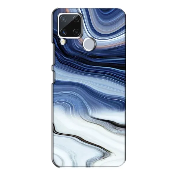 Чехол с рисунком «Светлый мрамор» для Realme C15 Чехол с рисунком «Светлый мрамор» для Realme C15