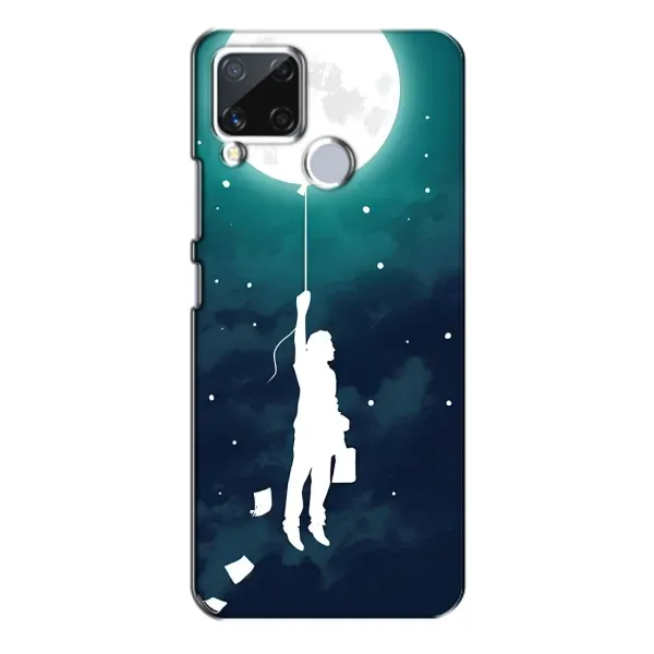 Чехол с рисунком «To The moon» для Realme C15