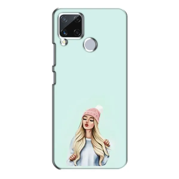Чехол с рисунком «В шапке» для Realme C15 Чехол с рисунком «В шапке» для Realme C15
