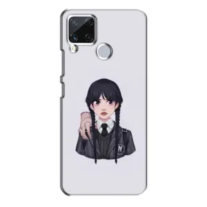 Чехлы с принтом Уэнсдей на Realme C15 (Вещь Венсдей)