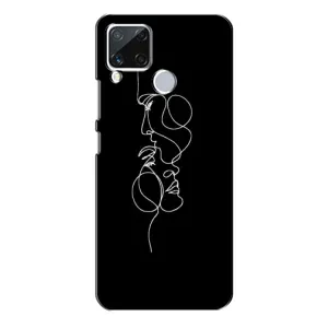 Силиконовые Чехлы Любимому человеку для Realme C15 (Влюбленная пара)