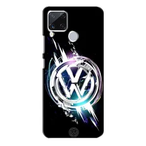 Чохол "Фольксваген" для Realme C15 (Volkswagen на чорному)