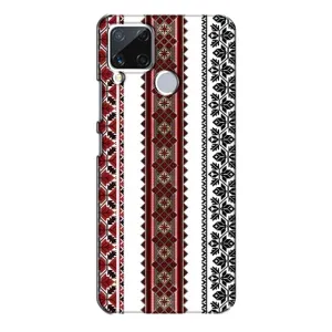 Силиконовый Чехол на Realme C15 с картинкой Вышиванки (Вышиваночки)