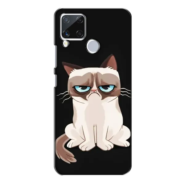 Чехол с рисунком «Взгляд кота» для Realme C15 Чехол с рисунком «Взгляд кота» для Realme C15
