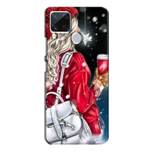 Чехлы на Новый Год Realme C15 (Зима пришла)