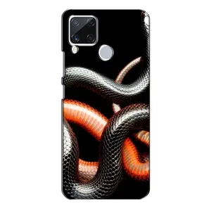Чохли з зображенням різних тварин на Realme C15 (Змія)