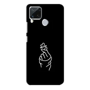 Чехлы (Знак сердечка) на Realme C15 (Знак Сердечка)