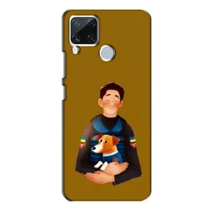 Чехол с принтом для Realme C15 (ЗСУ Патрон)