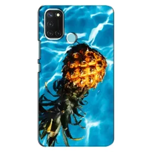 Чохол з зображенням смачної їжі для Realme C17 (Ананас)