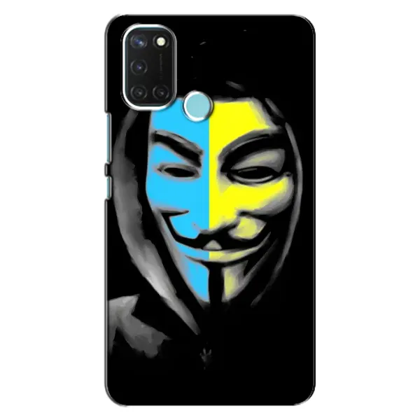 Чехол с рисунком «Анонимус патриот» для Realme C17 Чехол с рисунком «Анонимус патриот» для Realme C17
