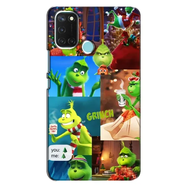 Чехол с рисунком «Арт Гринч» для Realme C17 Чехол с рисунком «Арт Гринч» для Realme C17