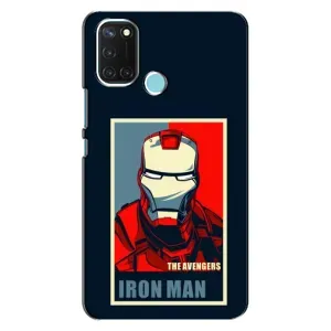 Чехол Супергерой Железный человек на Realme C17 (Art Iron man)