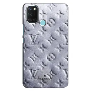 Текстурний Чохол Louis Vuitton для Реалмі С17 (Білий ЛВ)