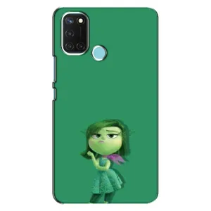 Чохол Головоломка для Realme C17 - (AlphaPrint) (Гидливість)