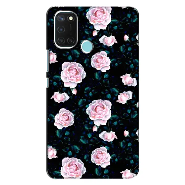 Чехол с рисунком «Чайные розы» для Realme C17 Чехол с рисунком «Чайные розы» для Realme C17