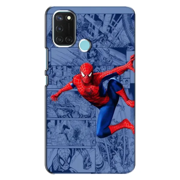 Чехол с рисунком «Человек Паук» для Realme C17