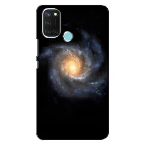Чохли КОСМОС на Realme C17 (Чорна дира)