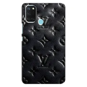 Текстурний Чохол Louis Vuitton для Реалмі С17 (Чорний ЛВ)