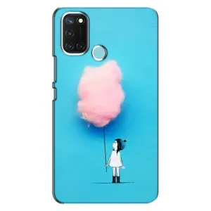 Девчачий Чехол для Realme C17 (Девочка с тучкой)